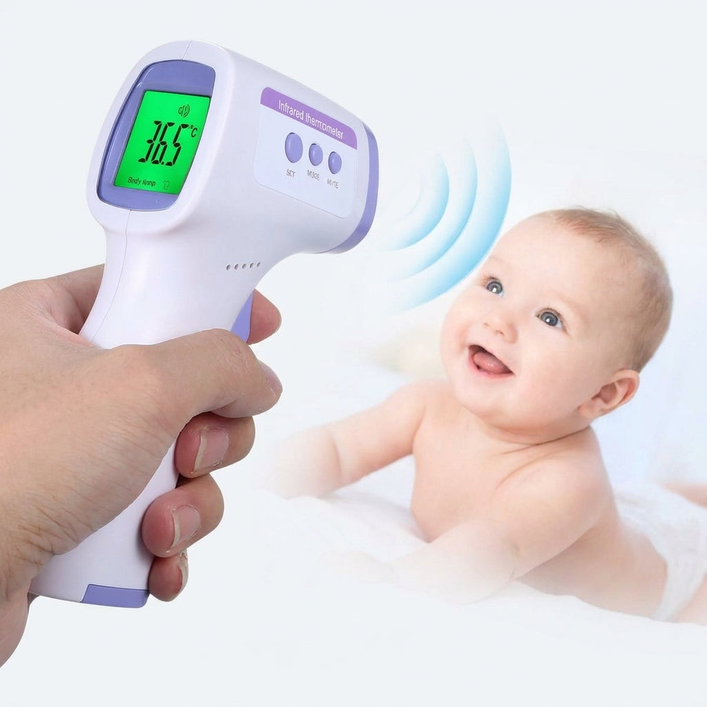 Termómetro Infrarrojo Profesional: Medición Precisa y Sin Contacto para el Cuidado de tu Familia